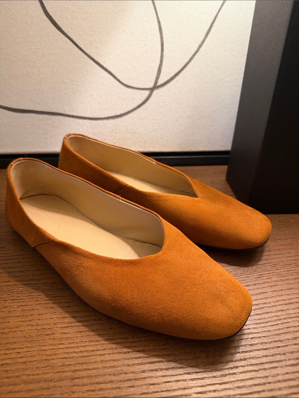 Banana Republic Suede Ballet Flats